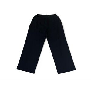 St. John collection by Marie Gray pleated black trouser pants, size 12.